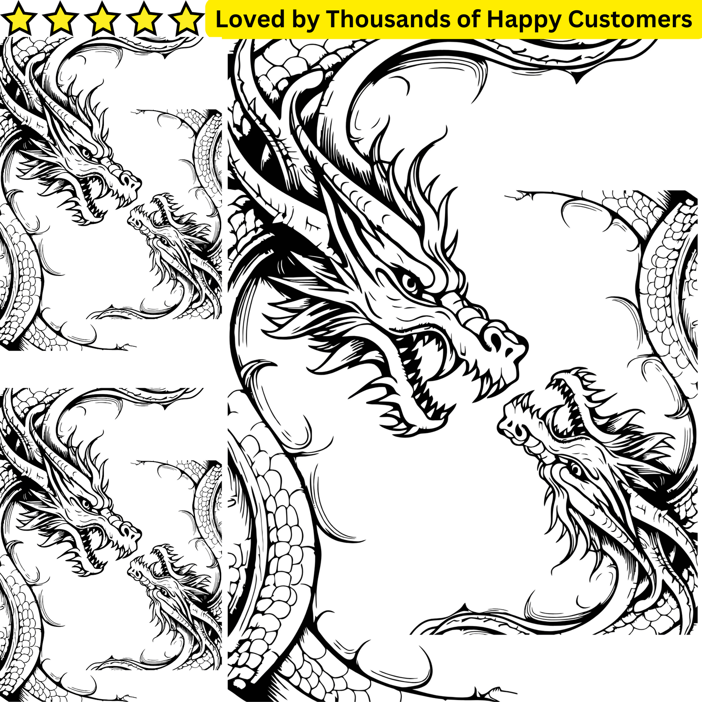 Dragon Temporary Tattoos