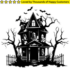 Haunted House Tattoo