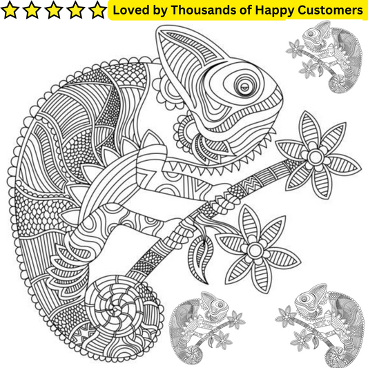 Chameleon Women Tattoo Half Sleeve