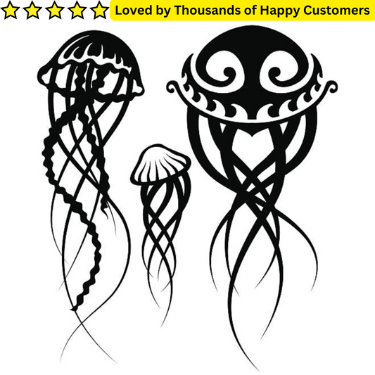 Tribal Tattoos for Ladies - Jelly Fish