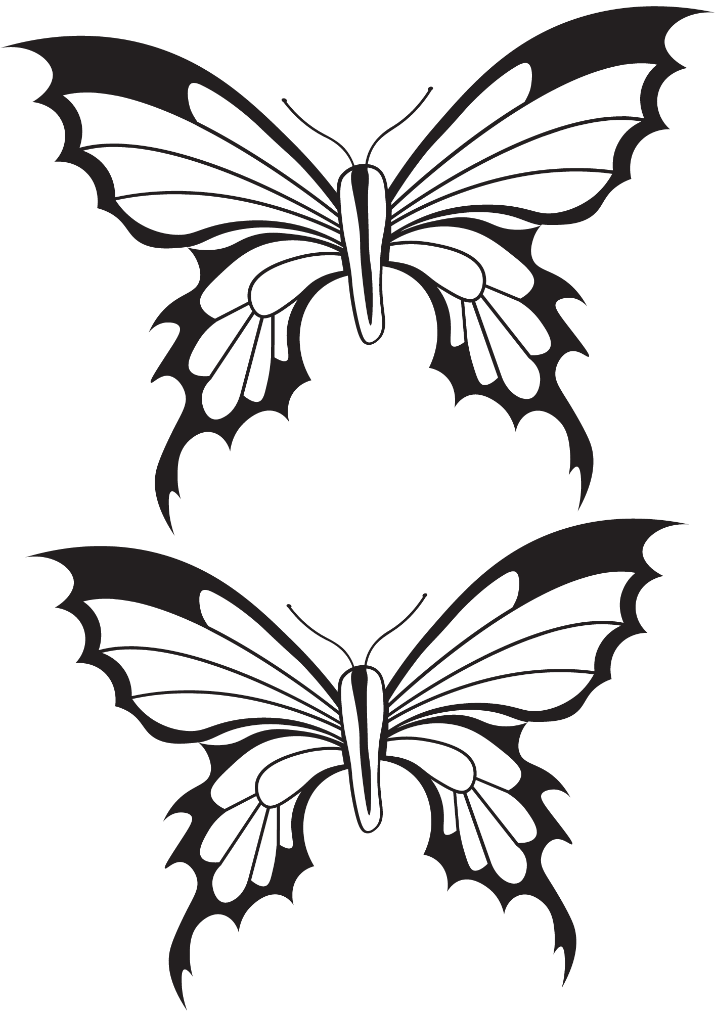 Johannesburg Temporary Tattoos Butterfly TeMaRo™