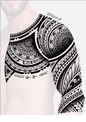 Tribal Tattoo on Chest