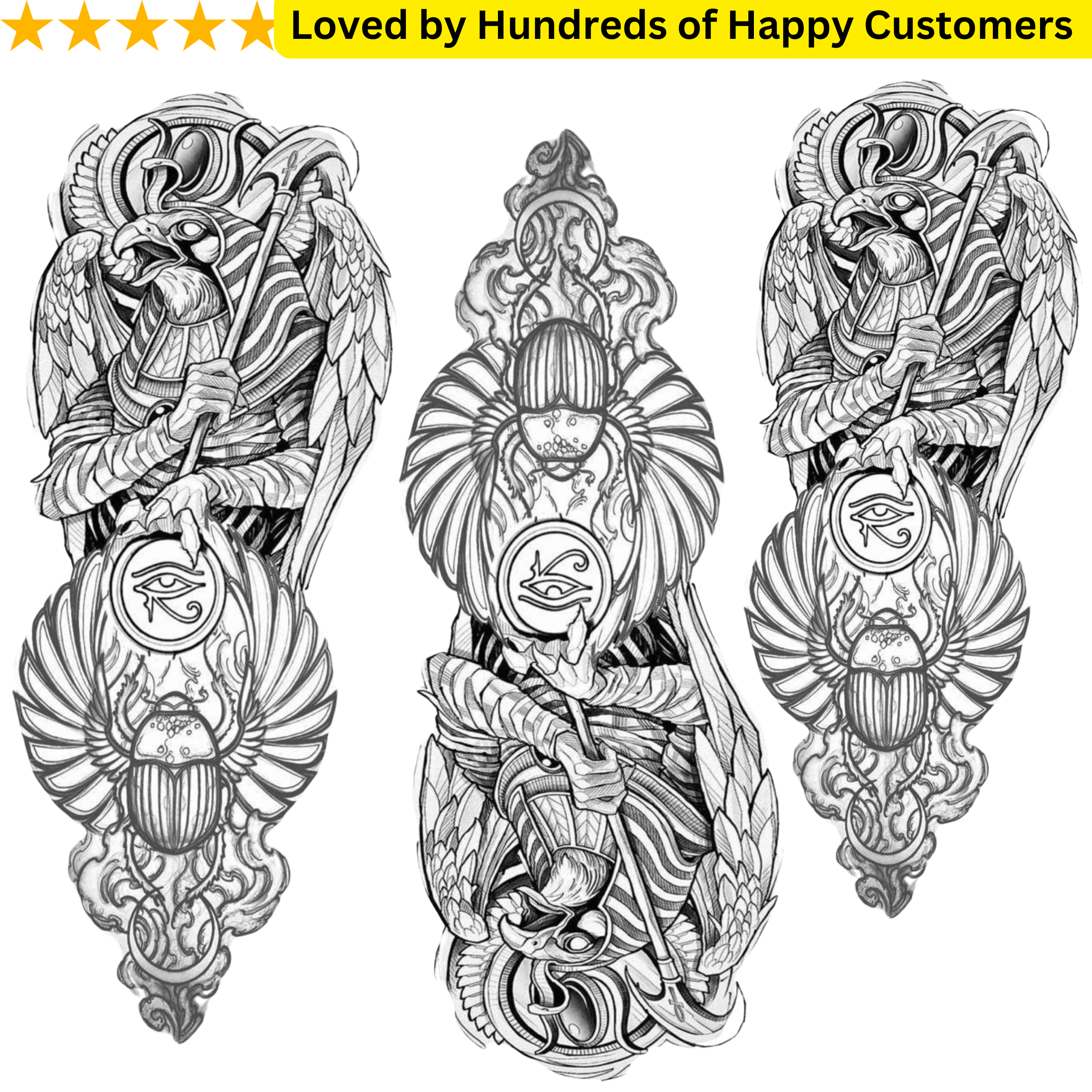 Egyptian God Tattoos for Men