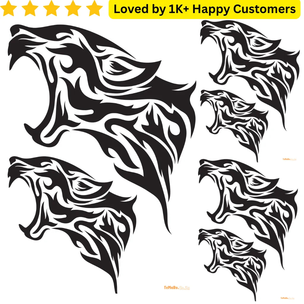 TeMaRo Temporary Tattoos Stickers