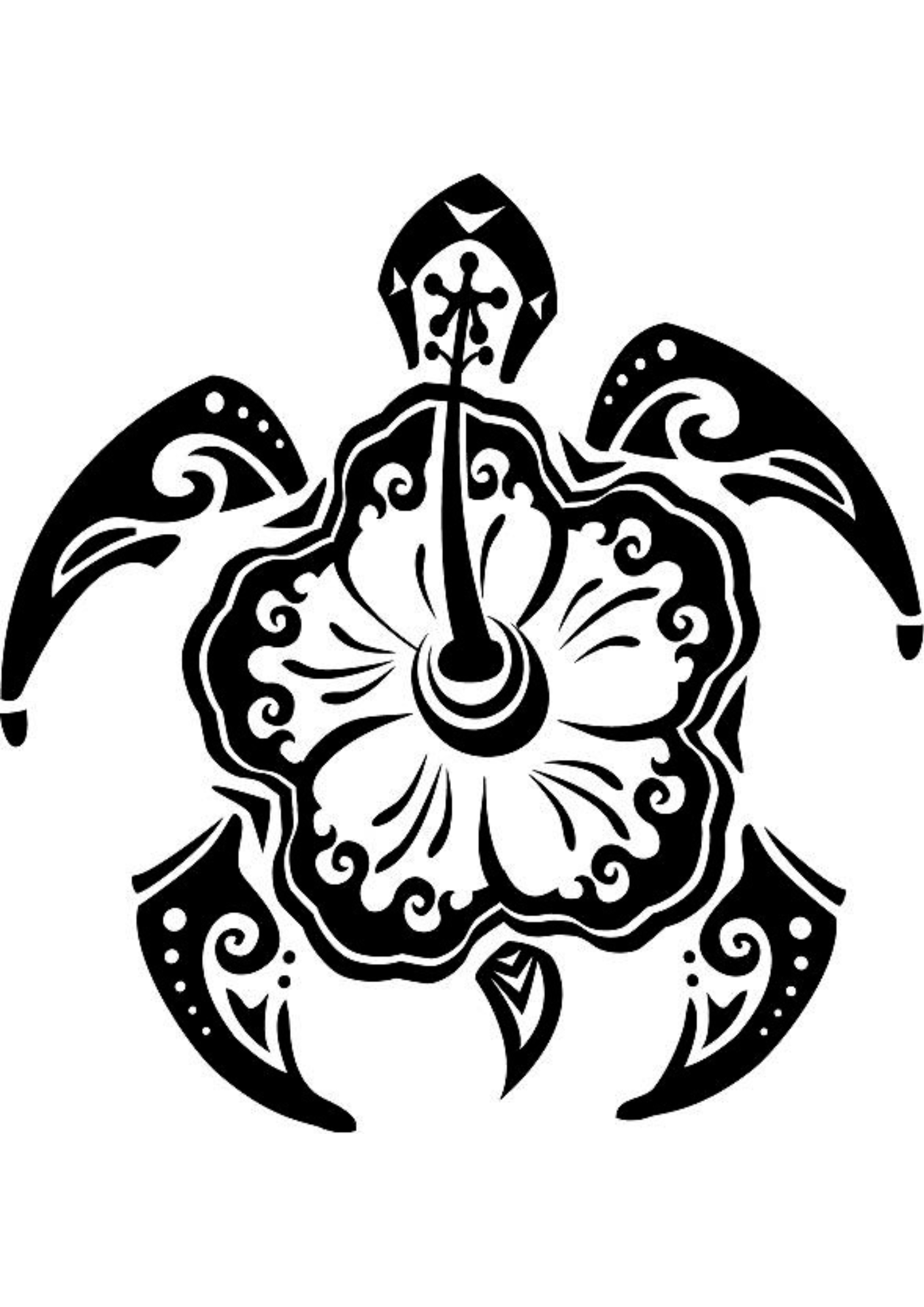 Turtle Tattoo Sticker