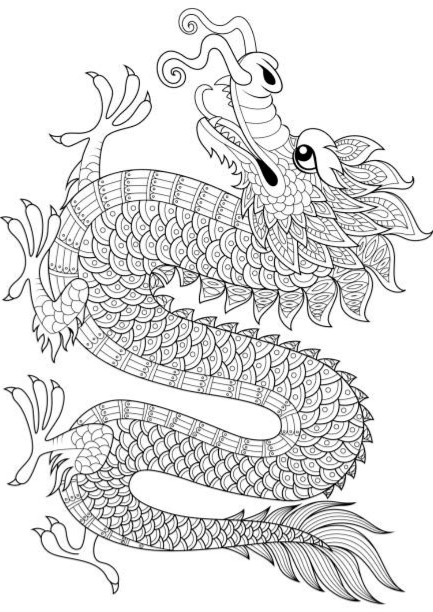 Dragon Tattoo Chinese