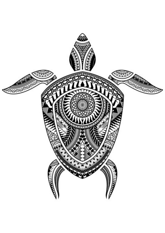 Turtle - Forearm Tattoos for Men Simple