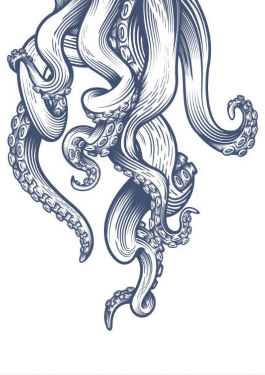 Forearm Tattoo - Octopus