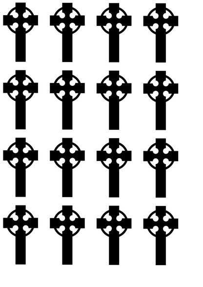 Small Tattoo Designs for Men - Cross