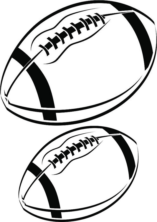 Leg Tattoos Ideas - Rugby Ball Tattoos