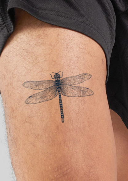 Dragonfly Tattoo on Thighs