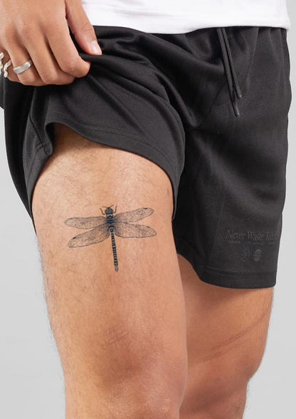 Dragonfly Tattoo on Thighs