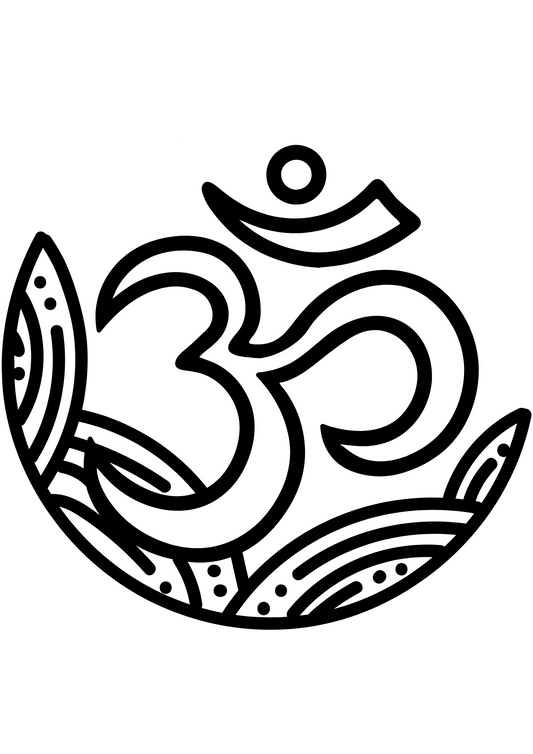 OM Symbol Tattoo Female