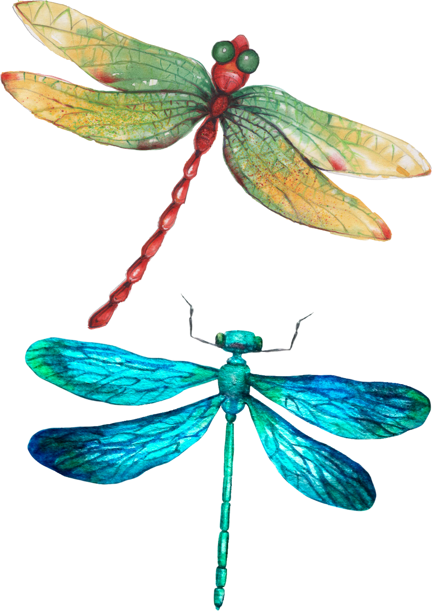 Dragonfly Tattoo Stickers