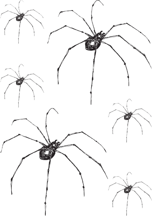 Halloween Spider Temporary Tattoos