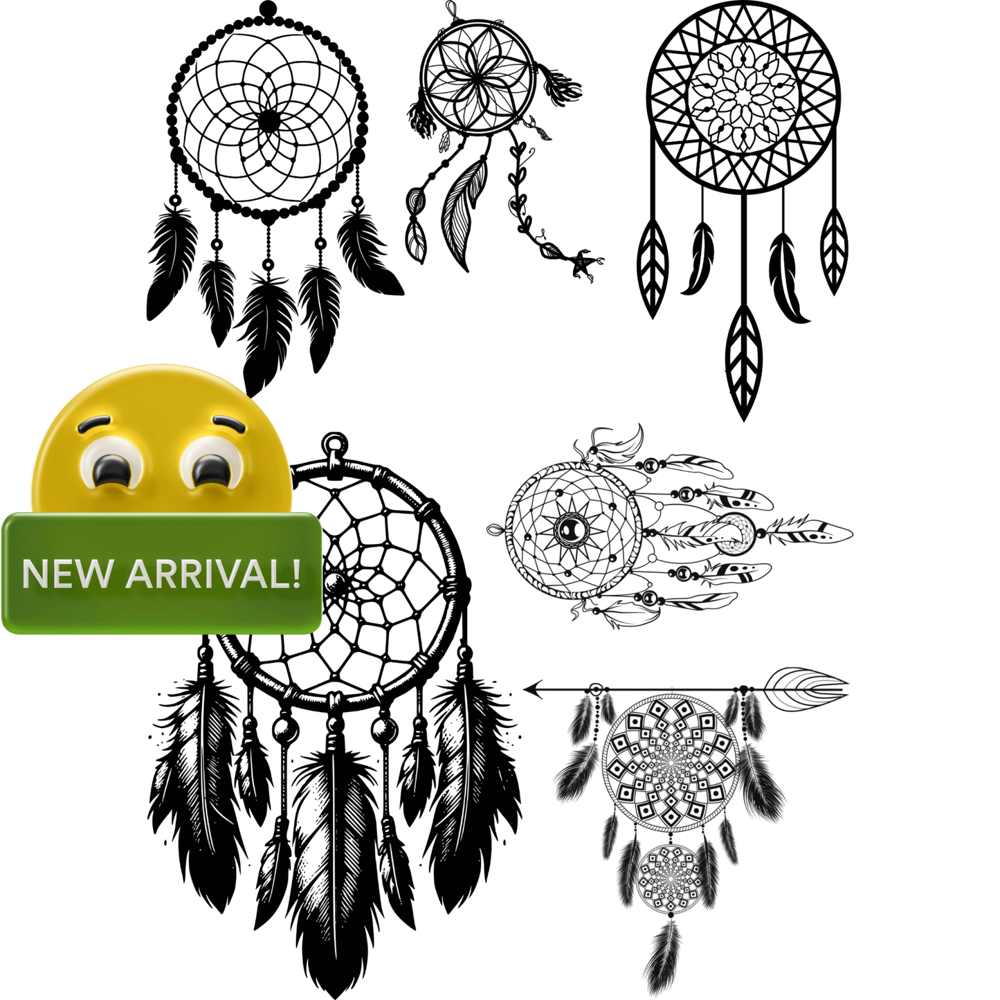 Dreamcatcher Temporary Tattoos