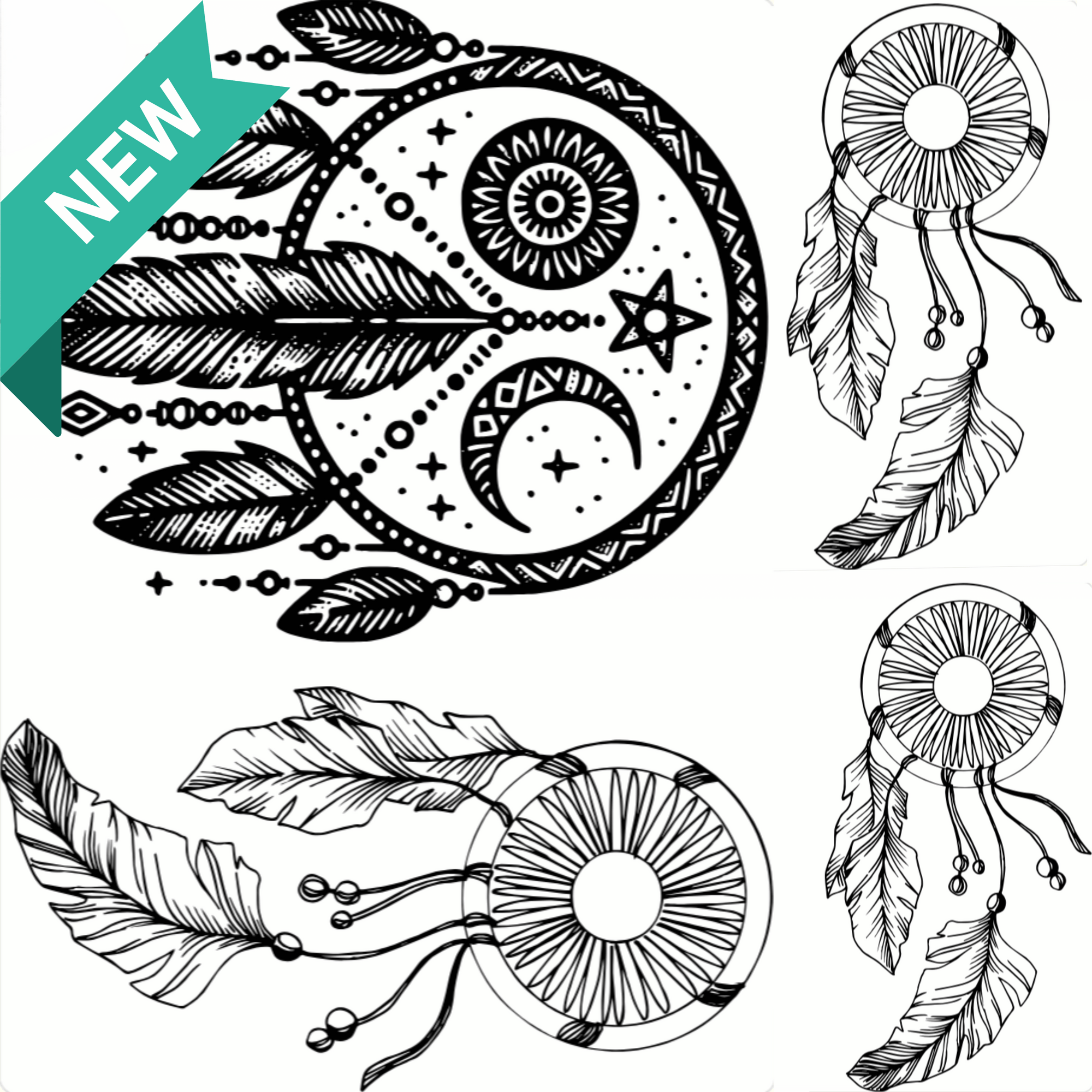 Dream Catch Tattoos – Meaningful Temporary Art