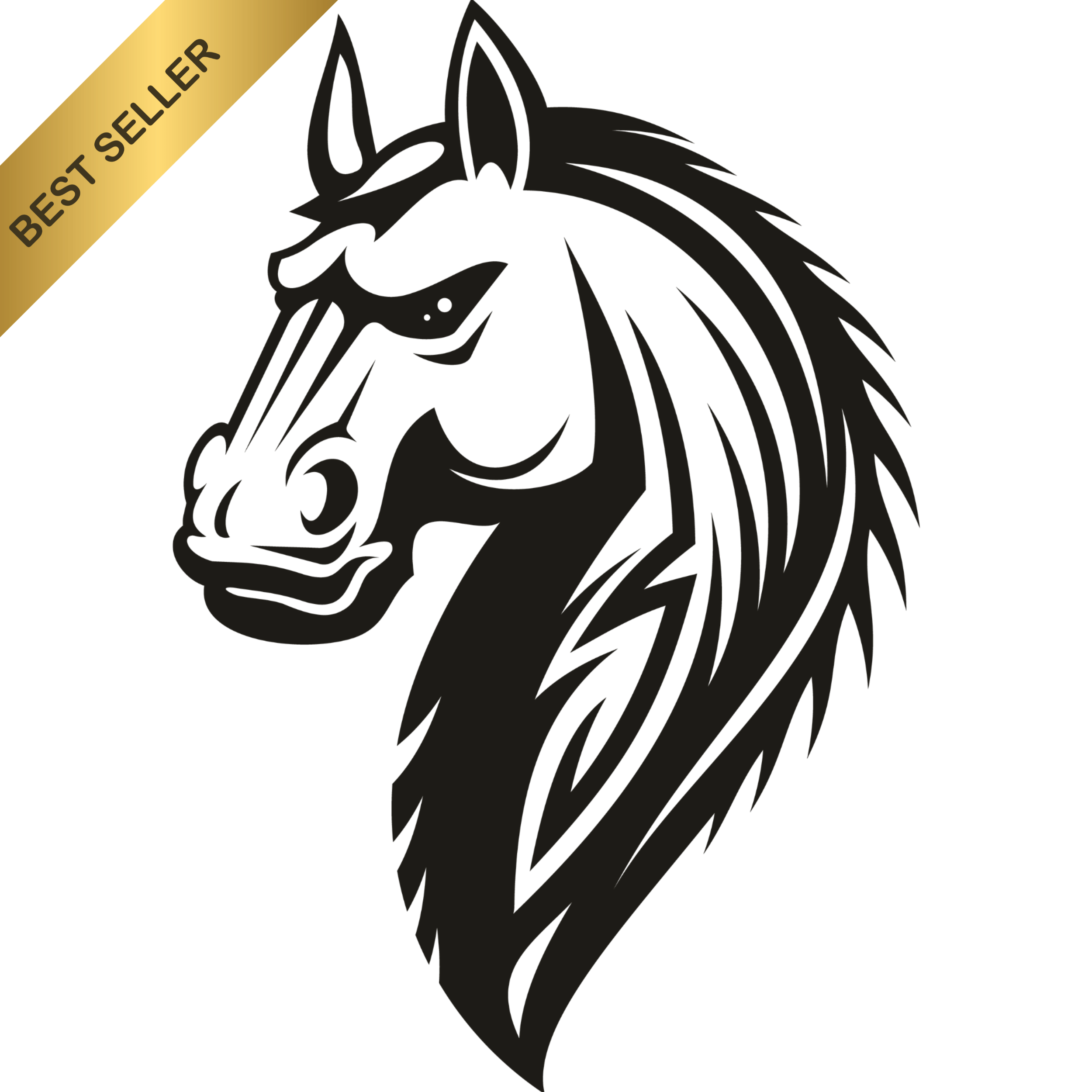 Horse Tattoo Tribal