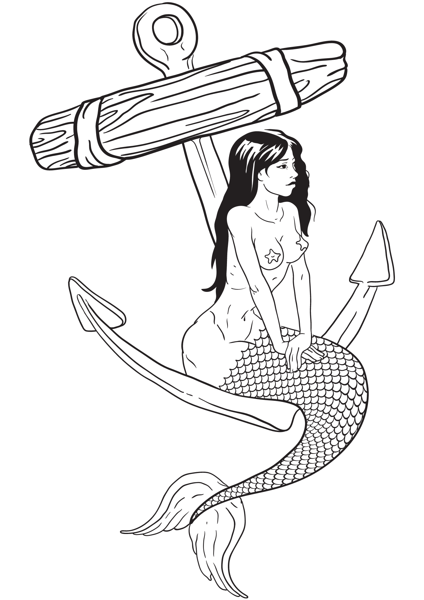 Waterproof Temporary Tattoos Mermaid