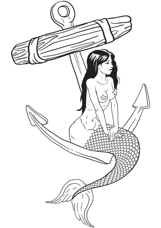 Waterproof Temporary Tattoos Mermaid