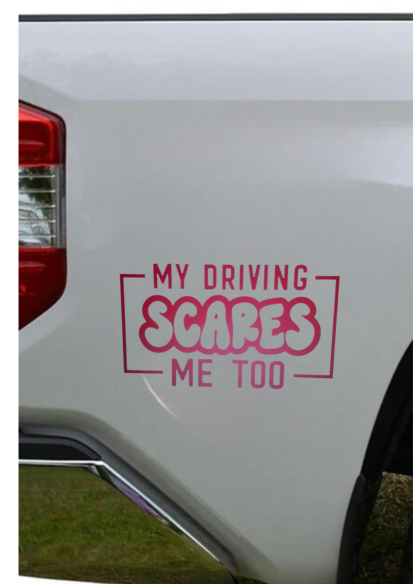 Car Stickers Inc - My Driving Scares Me Too