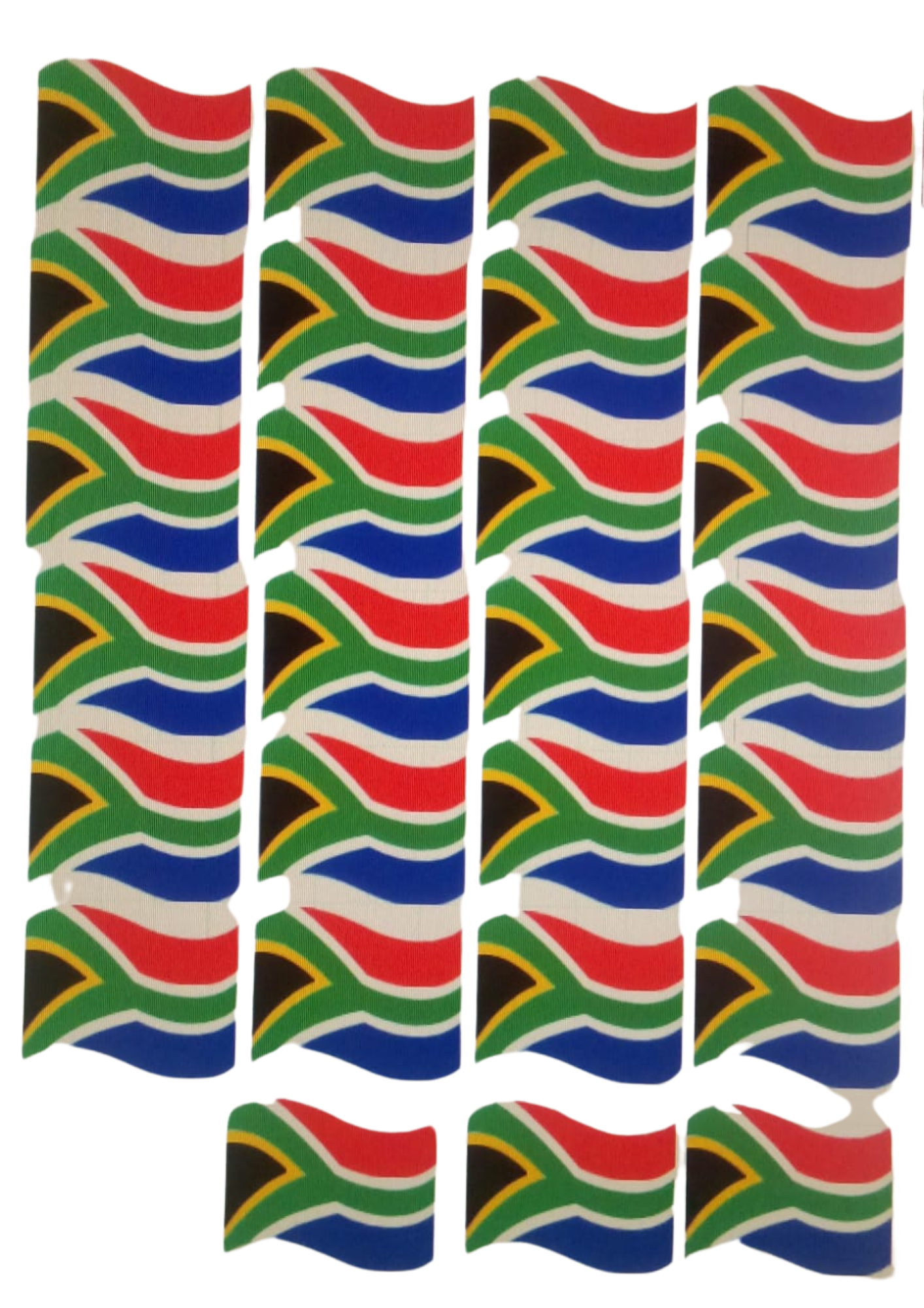 South African Flag Tattoos - 27 Flags