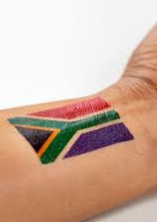 South African Flag Tattoos - 27 Flags