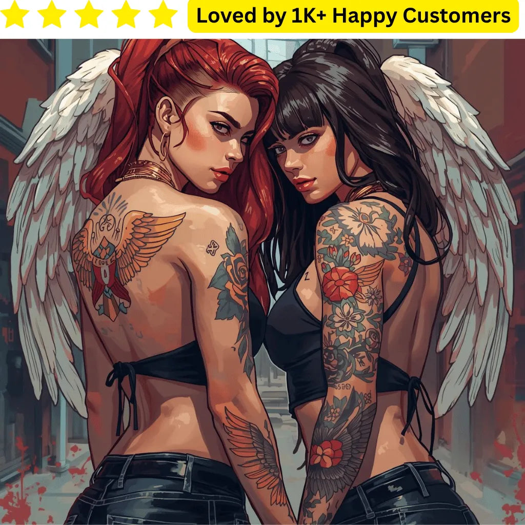 Tattoo Design for Women | Temporary Custom Artwork - TeMaRo™ 🇿🇦