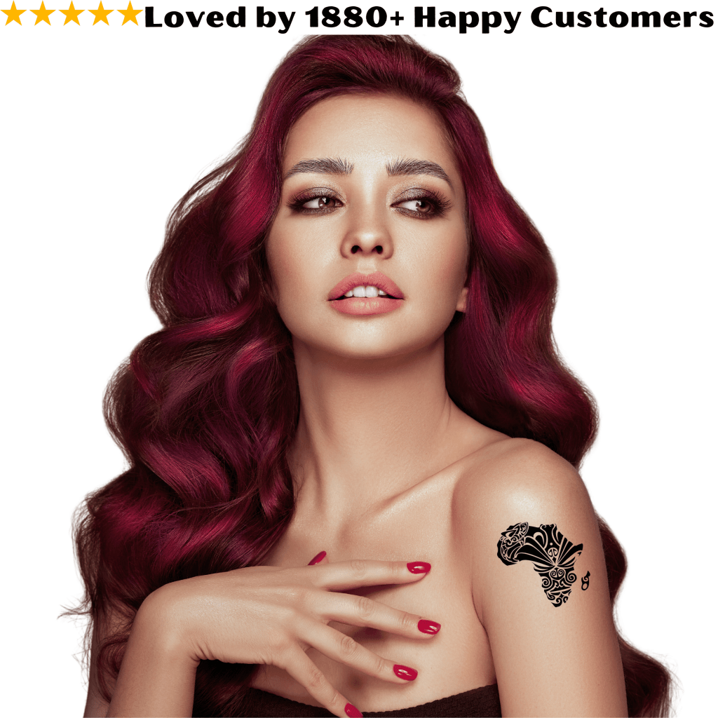 Africa Map Tattoo on Arm - TeMaRo™