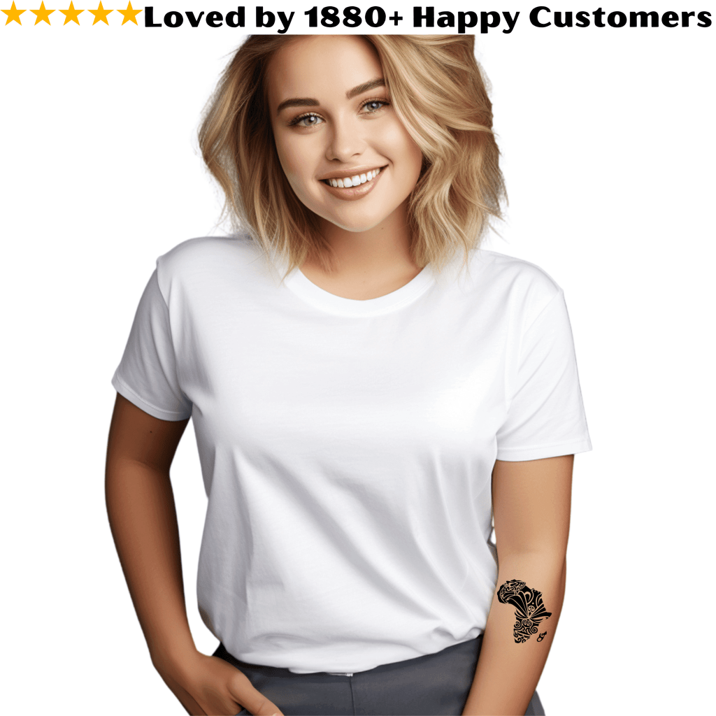 Africa Map Tattoo on Arm - TeMaRo™