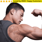 Africa Tattoo Design in Arms - TeMaRo™