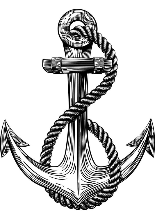 Anchor Tattoo for Women - TeMaRo™