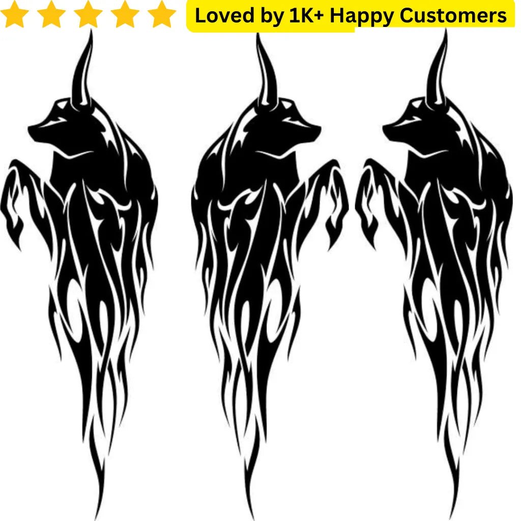 Arm Tattoo Design for Men - Bull - TeMaRo™
