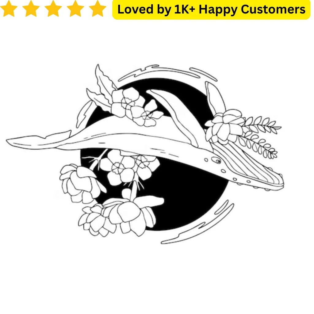 Arm Tattoo for Men Small - Whale - TeMaRo™