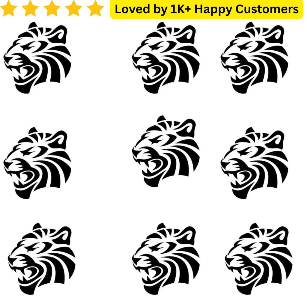 Arm Tattoos Small - Tiger 6 Pack - TeMaRo™