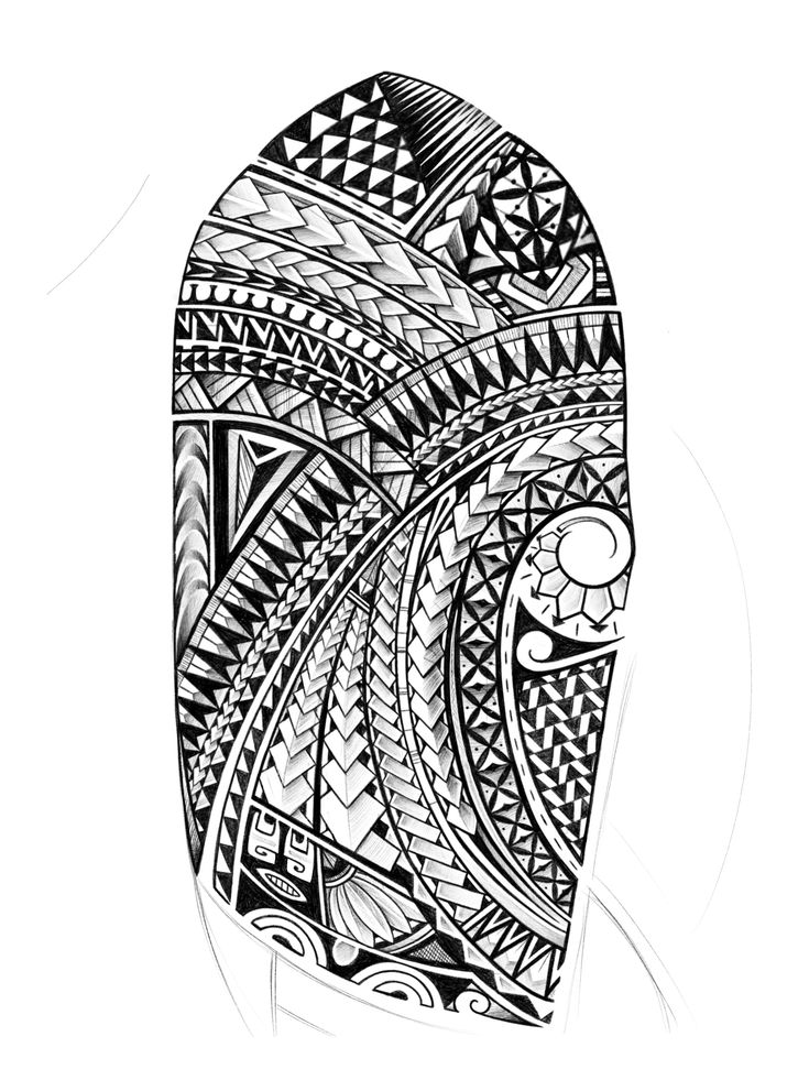 Tribal Tattoo Rock Sticker