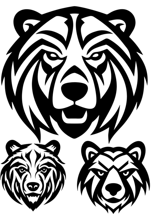 Best Bear Tribal Tattoo Designs