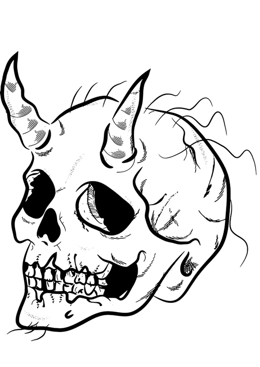 Baphomet Skull Tattoo - TeMaRo™