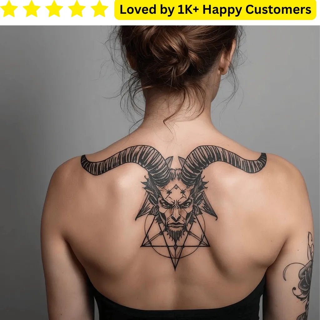 Baphomet Tattoos South Africa | Custom Artwork You Can Wear - TeMaRo™ 🇿🇦