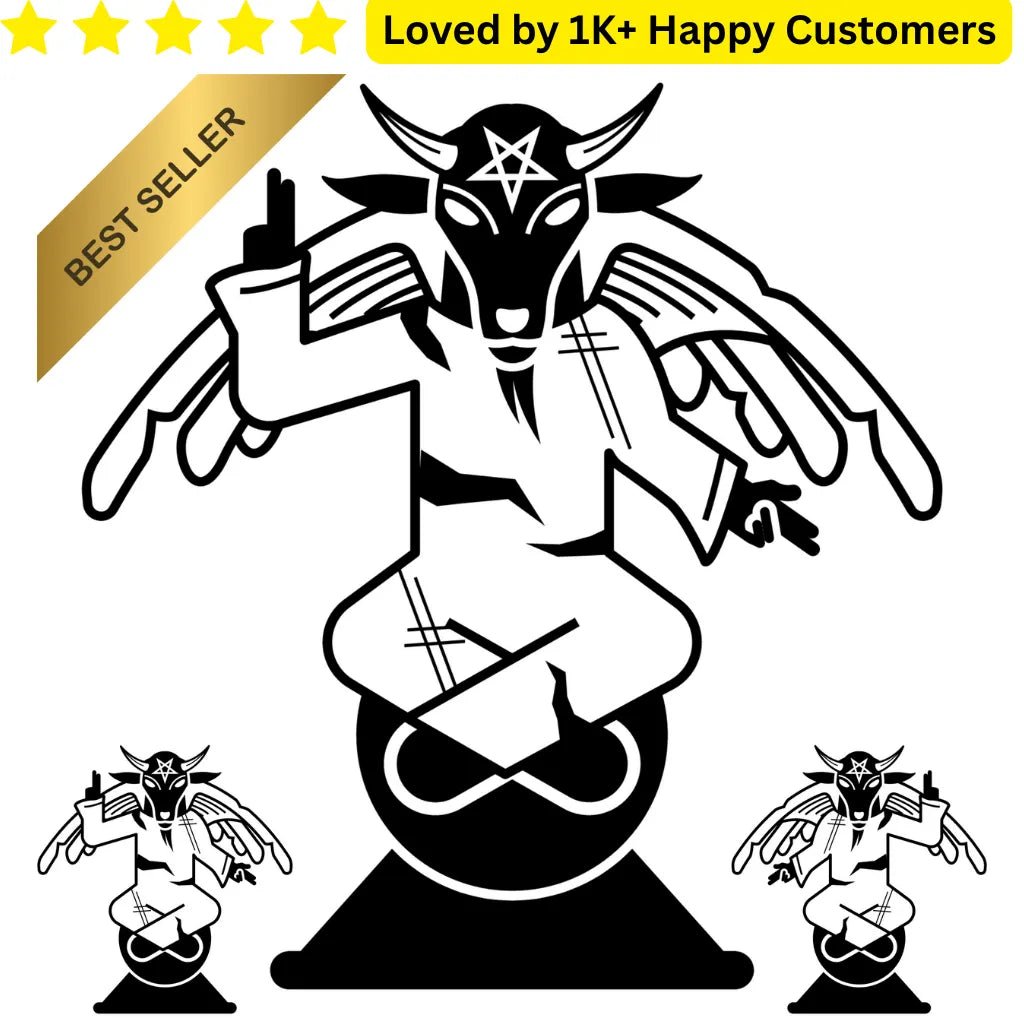 Baphomet Tattoo Traditional | Custom Artwork You Can Wear - TeMaRo™ 🇿🇦