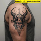 Baphomet Temporary Tattoo | Custom Artwork You Can Wear - TeMaRo™ 🇿🇦
