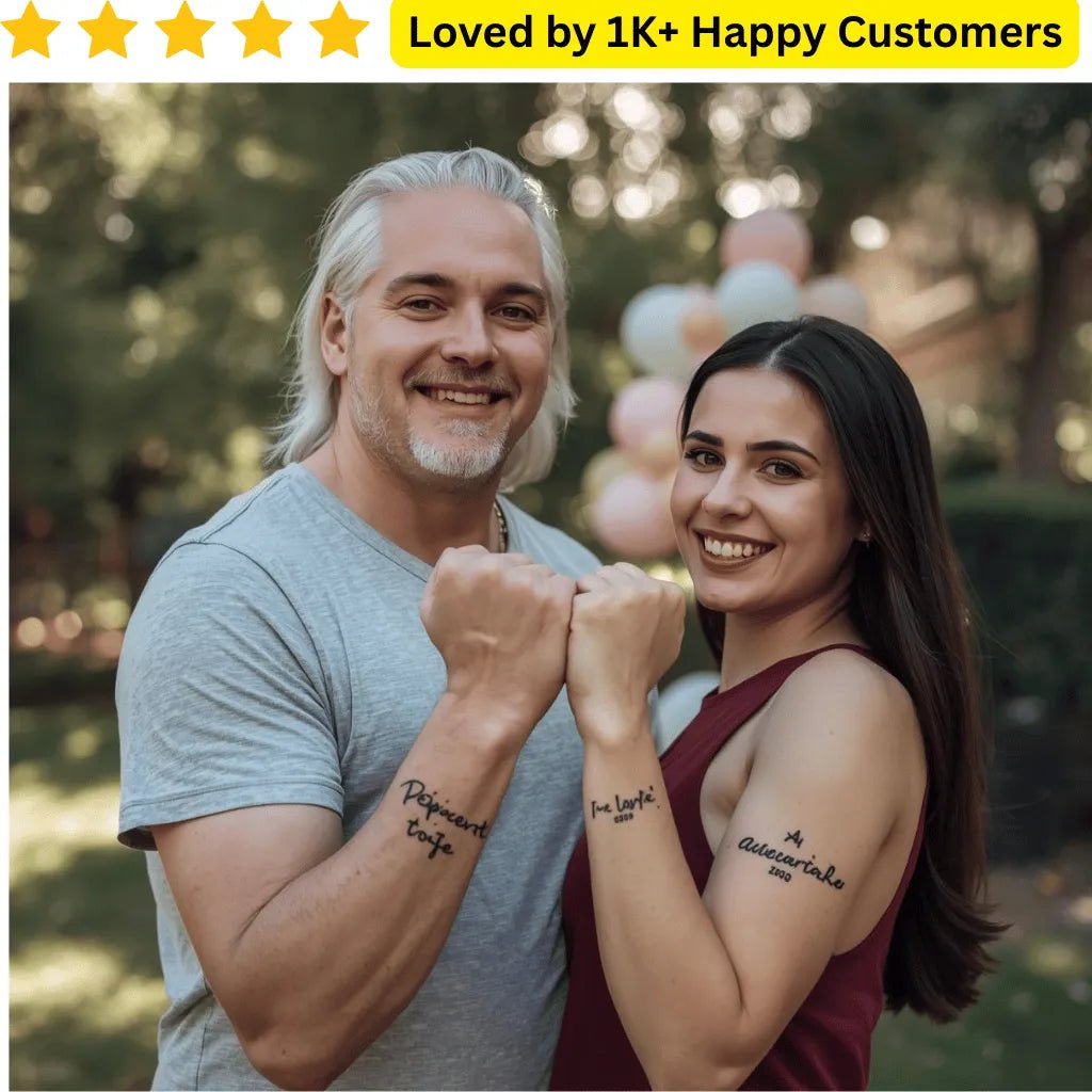 Best Temporary Tattoos – Confidence & Celebration - TeMaRo™