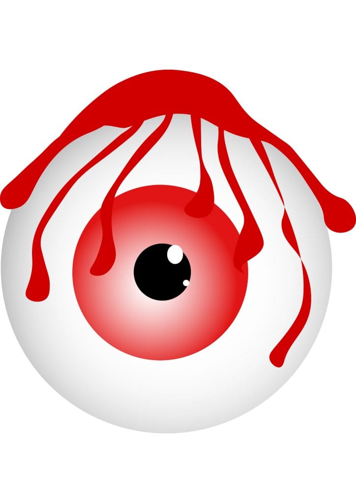 Bleeding Eye Tattoo Sticker - TeMaRo™