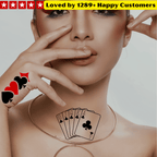 Bold Card Tattoo Stickers - TeMaRo™