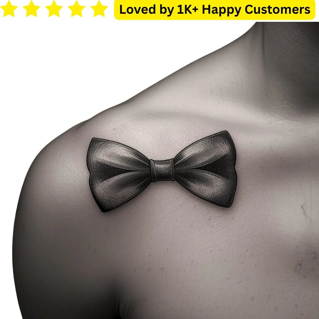 Bow Tie Tattoos | Custom Artwork You Wear - TeMaRo™ 🇿🇦