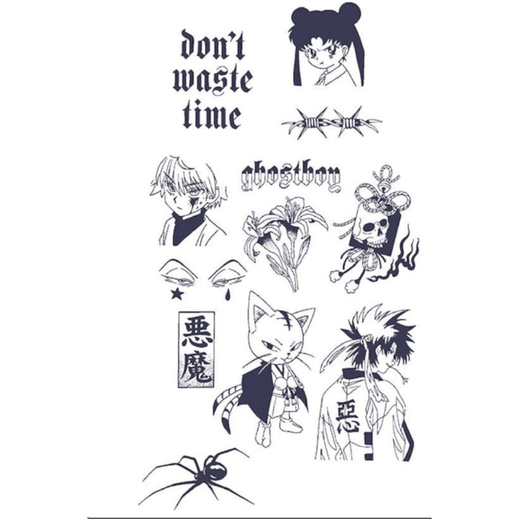 Boy Tattoo Sheet - TeMaRo™