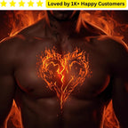 Burning Heart Tattoo | Custom Artwork You Wear - TeMaRo™ 🇿🇦