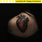 Burning Heart Tattoo | Custom Artwork You Wear - TeMaRo™ 🇿🇦