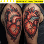 Burning Heart Tattoo | Custom Artwork You Wear - TeMaRo™ 🇿🇦