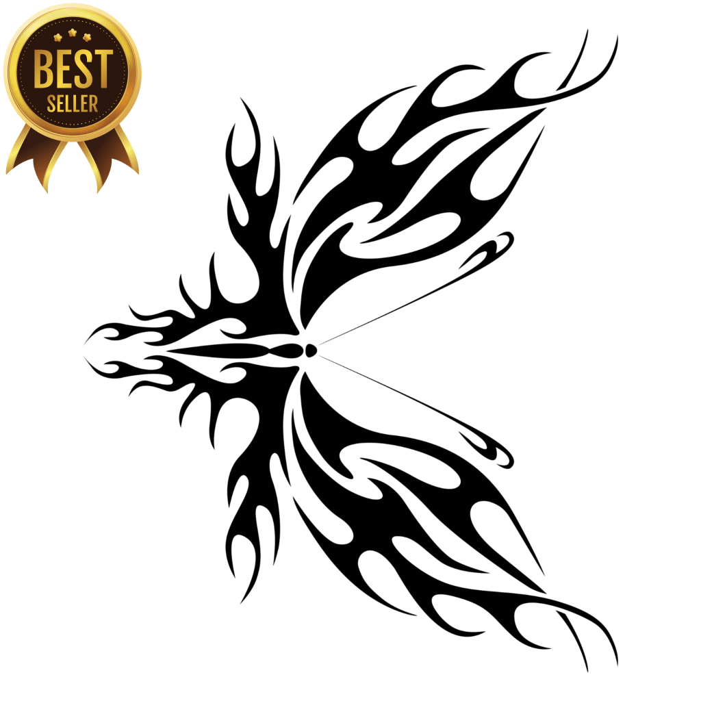 Butterfly Tattoo on Lower Back - TeMaRo™ 🇿🇦